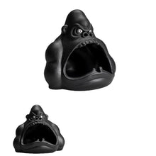 Lade das Bild in den Galerie-Viewer, Ashtray Gorilla Prevent Fly Ash Ceramic Home Living Room Trendy Car Ashtray

