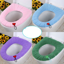 Load image into Gallery viewer, 3pcs Toilet Seat Cover Pads Portable   Winter      Thicker Washable
