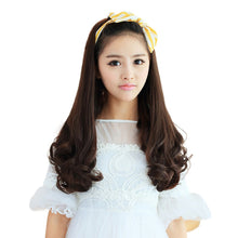 Lade das Bild in den Galerie-Viewer, Women Wig Fluffy Half Headgear Rinka Haircut Big Wave Mid-Length Long Hair W302
