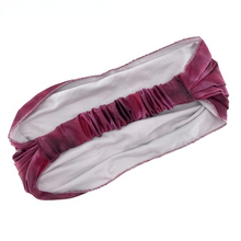 Load image into Gallery viewer, 3PCs Milk Silk Stretch Extra Wide Version Elastic Tie-Dye Headband Women Sports Yoga Headband
