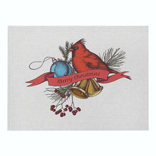 Load image into Gallery viewer, 2pcs Christmas Tablecloths Cartoon Printed Placemats Insulated And Waterproof Table Mats
