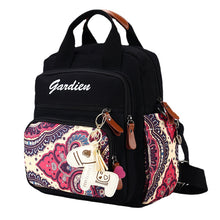 Load image into Gallery viewer, Bag Women's New Backpack out Mummy Bag Shoulder Crossbody Mother Large Capacity Canvas Bag Mother Bag
