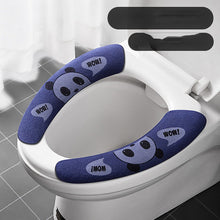 Load image into Gallery viewer, 3pcs Toilet Seat Cover Pads Cute Household Four Seasons    Adhesive Washer Large
