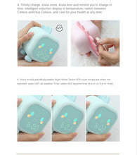 Load image into Gallery viewer, Smart Multi-Function Alarm Clock LED Display Digital Bedside Silicone Dragon Cartoon Children&#39;s Alarm Clock
