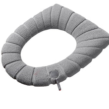 Load image into Gallery viewer, 3pcs Toilet Seat Cover Pads Home    Four Seasons plus-Sized Size Closestool  Extra Thick Band
