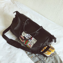 Load image into Gallery viewer, Backpack Men's Korean-Style Large-Capacity Badge Travel Bag Lightweight Waterproof Gym Bag Trendy
