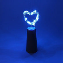Lade das Bild in den Galerie-Viewer, 1/5/10pcs Wine Bottle Lights Cork Shape 10 Led Battery Operated Fairy Copper Wire Lights

