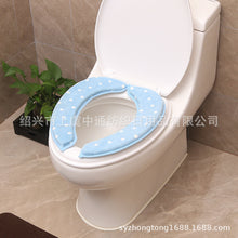 Load image into Gallery viewer, 3pcs Toilet Seat Cover Pads Self-Adhesive Coral Fleece   Thicker Three-Dimensional Edge Pressing Piping
