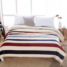 Lade das Bild in den Galerie-Viewer, Fleece Blanket Nap Blanket Air Conditioning Blanket Warm Sofa Cover Skin-Friendly Velvet Blanket
