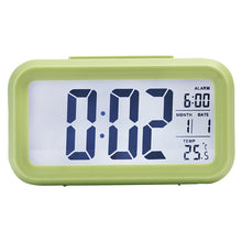 Load image into Gallery viewer, Smart Multi-Function Alarm Clock LED Display Luminous Mute Alarm Clock Photosensitive Large Screen
