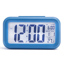 Load image into Gallery viewer, Smart Multi-Function Alarm Clock LED Display Luminous Mute Alarm Clock Photosensitive Large Screen

