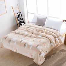 Lade das Bild in den Galerie-Viewer, Fleece Blanket Nap Blanket Air Conditioning Blanket Warm Sofa Cover Skin-Friendly Velvet Blanket

