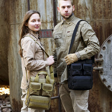 Load image into Gallery viewer, Schoolbag Army Fan Camouflage Messenger Bag Men's Kit
