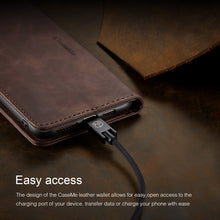 Load image into Gallery viewer, Magnetic Leather Phone Case for iPhone 13
