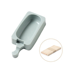 Load image into Gallery viewer, 2PC Silicone Mold Homemade by Hand Ice Cream Silica Gel Ice Mold DIY Ice-Cream Mould
