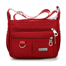 Load image into Gallery viewer, Backpack Waterproof Oxford Cloth Bag   Crossbody Bag Canvas Shoulder Bag Casual Large Capacity
