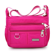 Load image into Gallery viewer, Backpack Waterproof Oxford Cloth Bag   Crossbody Bag Canvas Shoulder Bag Casual Large Capacity
