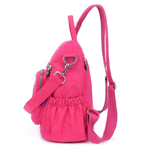 Load image into Gallery viewer, Ladies Backpack Portable Women's Bag Dragon Bag Waterproof Nylon Dragon Bag
