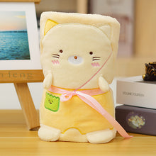 Lade das Bild in den Galerie-Viewer, Cute 3D Cartoon Animal Flannel Blanket Children's Blankets Nap Blanket
