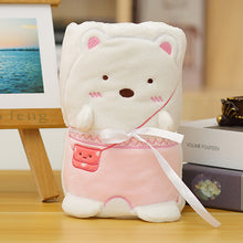 Lade das Bild in den Galerie-Viewer, Cute 3D Cartoon Animal Flannel Blanket Children's Blankets Nap Blanket
