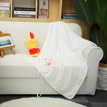 Lade das Bild in den Galerie-Viewer, Cute 3D Cartoon Animal Flannel Blanket Children's Blankets Nap Blanket

