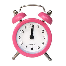 Load image into Gallery viewer, Alarm Clock 5cm Mini Metal Alarm Clock Handle Clock Multi-Color Optional
