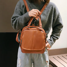 Load image into Gallery viewer, Multifunctional Tote Korean Style Fashion Soft Leather Personality
