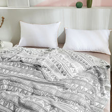 Lade das Bild in den Galerie-Viewer, Cotton Blanket Single Double Blanket Gauze Towel Blanket Air Conditioning Blanket Cotton Bed Sheet
