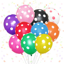 Load image into Gallery viewer, Party Birthday Celebration Balloons Decorations 100PCs 12-Inch Polka Dot Latex
