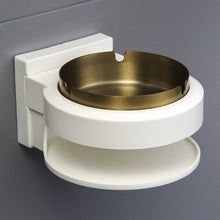 Load image into Gallery viewer, Ashtray Wall-Mounted  European-Style Creative Domestic Toilet Bathroom Stainless Steel Ash Ashtray
