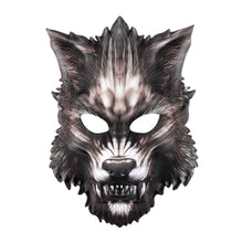 Lade das Bild in den Galerie-Viewer, 2x Halloween Xmas Christmas Gifts Decoration Spot Carnival Party Masquerade Animal Wolf Mask
