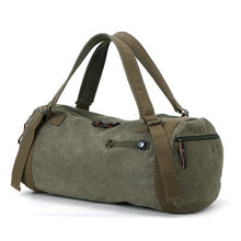 Load image into Gallery viewer, Backpack Fashion  Outdoor Sports  Large Capacity Gym Bag Canvas Traveling Bag Unisex Bucket Bag
