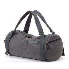 Load image into Gallery viewer, Backpack Fashion  Outdoor Sports  Large Capacity Gym Bag Canvas Traveling Bag Unisex Bucket Bag

