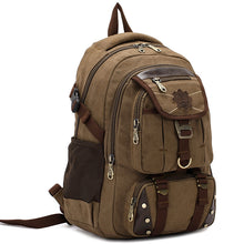 Lade das Bild in den Galerie-Viewer, Backpack Canvas Men's  Laptop Mountaineering Travel
