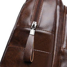 Load image into Gallery viewer, New Pu European and American Vintage Travel Bag Outdoor Casual Ladies Backpack
