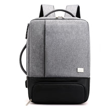 Lade das Bild in den Galerie-Viewer, Business Backpack Men's Anti-Theft Multifunctional Backpack Business Trip Leisure Laptop Large Space Backpack
