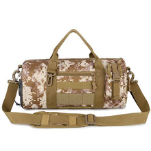 Lade das Bild in den Galerie-Viewer, Backpack Cylinder Taekwondo  Camouflage Gymnastic Valise Multifunctional Portable Fitness Bag
