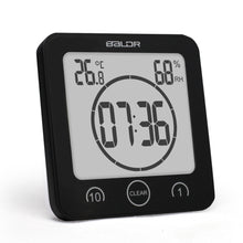 Load image into Gallery viewer, Smart Multi-Function Alarm Clock LED Display Indoor Home Bathroom Temperature Moisture Meter Home Alarm Clock
