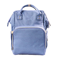 Lade das Bild in den Galerie-Viewer, Multifunctional Outing Backpack Baby Diaper Bag Diaper Backpack Maternity Package
