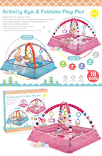 Load image into Gallery viewer, 0-3 6 Months Baby Multi-Functional Fence Gymnastic Rack Baby Crawling Game Blanket
