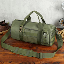 Lade das Bild in den Galerie-Viewer, Backpack Cylinder Taekwondo  Camouflage Gymnastic Valise Multifunctional Portable Fitness Bag
