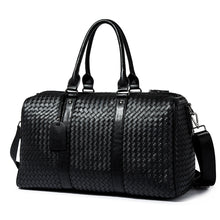 Load image into Gallery viewer, Backpack Travel Bag Business Handheld Big Bag Solid Color Shoulder Hand-Woven Bag
