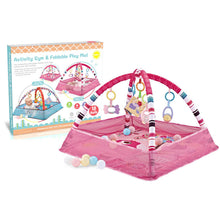 Load image into Gallery viewer, 0-3 6 Months Baby Multi-Functional Fence Gymnastic Rack Baby Crawling Game Blanket
