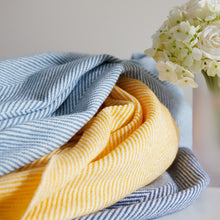 Load image into Gallery viewer, Wave Pattern Herringbone Tassel Nap Blanket Cover Blanket Blanket Line Blanket Acrylic

