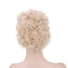 Load image into Gallery viewer, Women Wig Fashion Short Curly Hair with Bangs Solid Color W179
