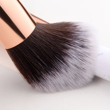 Lade das Bild in den Galerie-Viewer, 10 Marble Makeup Brushes 5 Big 5 Small Marble Pattern Makeup Brush Set
