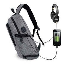 Load image into Gallery viewer, Backpack Men Outdoor  Korean Style Casual Student School shoulder bag
