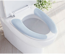 Load image into Gallery viewer, 3pcs General Form Toilet Cushion Seat Cushion Waterproof Household Toilet Seat Happy Day
