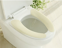Load image into Gallery viewer, 3pcs General Form Toilet Cushion Seat Cushion Waterproof Household Toilet Seat Happy Day
