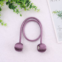 Load image into Gallery viewer, 20 Colors Creative Punch-Free Curtain Magnetic Button Earphone Magnetic Buckle Rope

